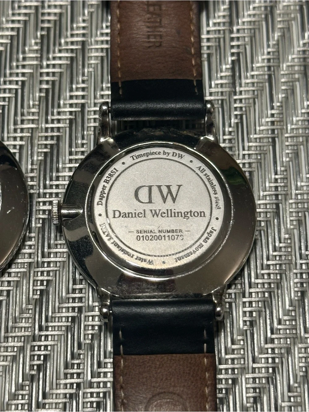 Daniel Wellington Brown & Black Leather Watch Bundle